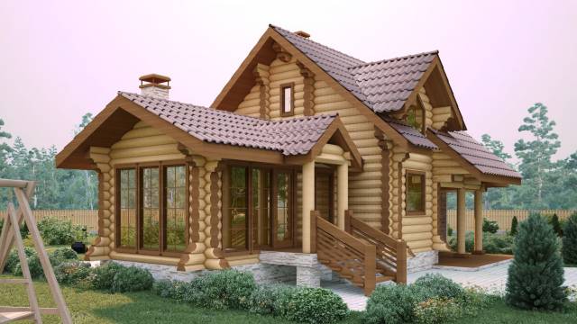 деревянные дома